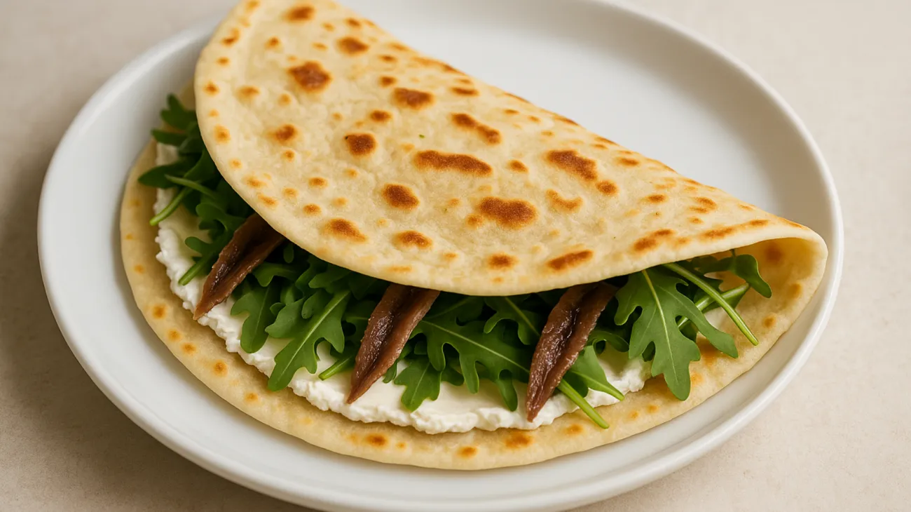 piadina caprino rucola"