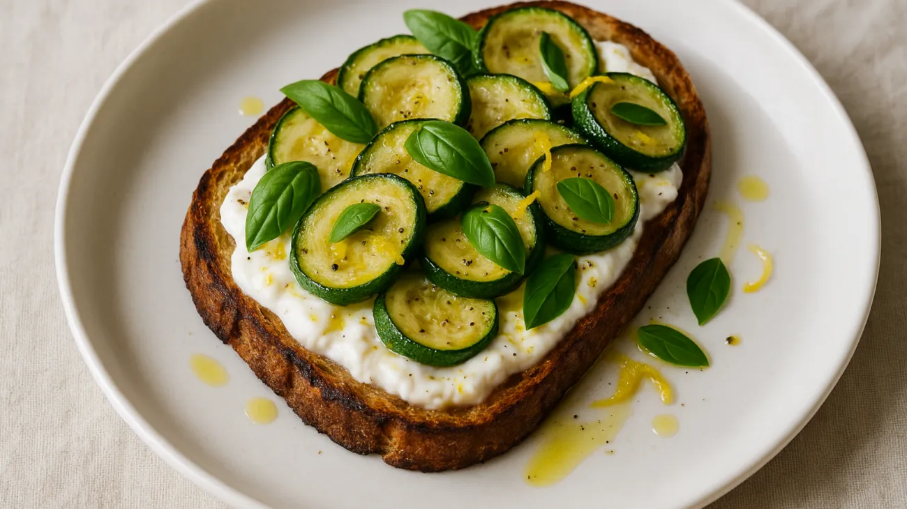 stracciatella zucchine limone"